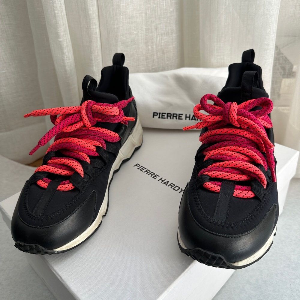 Pierre Hardy Trek Comet lace-up sneakers -size
EU41